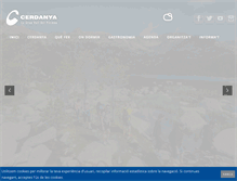 Tablet Screenshot of cerdanya.org
